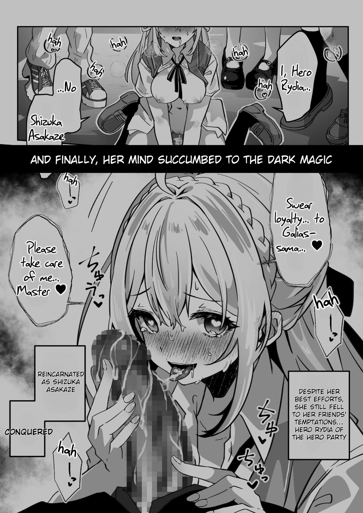 Hentai Manga Comic-Brainwashed Girls' Subordination Level Confirmation Record-Read-6